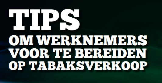 Tips om werknemers voor te bereiden op tabaksverkoop