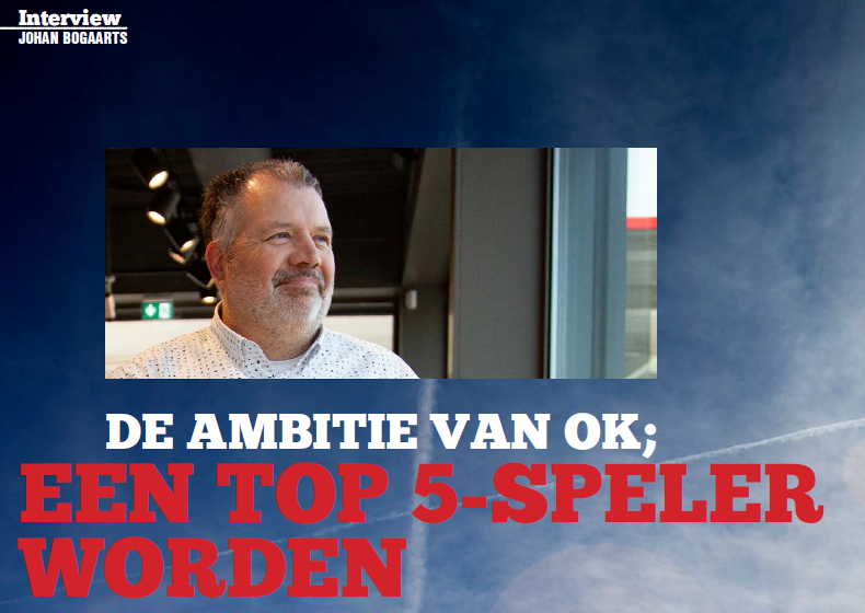 Interview – Johan Bogaarts ‘De ambitie van OK; een top 5-speler worden!’