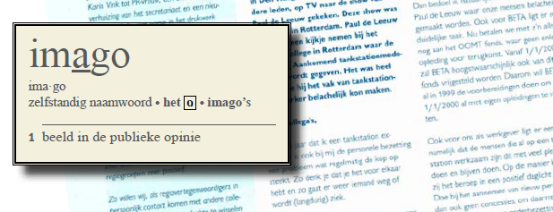 Zwart-wit: Werken aan je imago, toen en nu