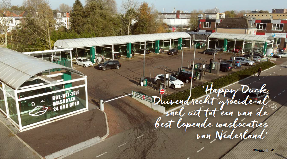 Autowasplein Happy Duck: ‘Kwaakhelder concept boekt goede resultaten’